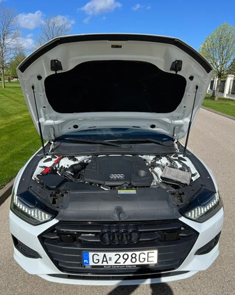 Audi A7 cena 244500 przebieg: 104000, rok produkcji 2019 z Gdynia małe 436